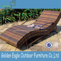 Günstige Rattan Patio Beach Chair mit Aluminiumrohr